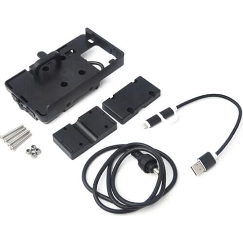 For BMW R1200GS r1200 GS Handheld GPS Navigator USB Charger Motorcycle Phone Navigation Holder Africa Twin CRF1000L ADV 800GS