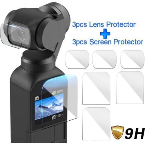 DJI Osmo Pocket Screen Protector Accessories Lens Protective Film Gimbal Cover Accesorios Filter for DJI Osmo Pocket