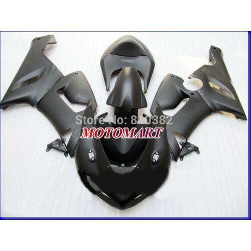 Motorcycle Fairing kit for KAWASAKI Ninja ZX6R 05 06 ZX6R 636 2005 2006 Complete matte black ABS Fairings set +7 gifts SX47