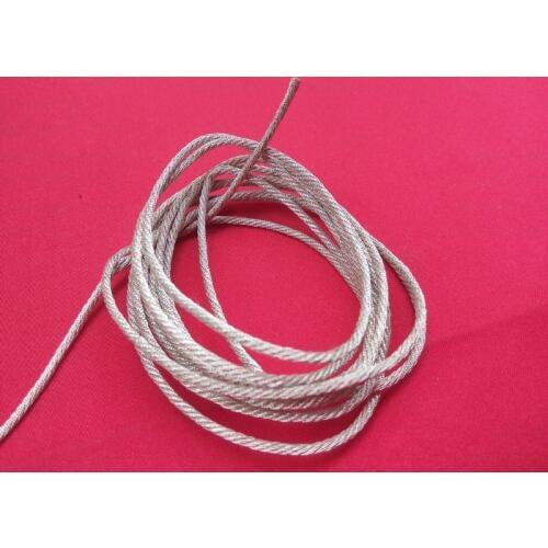 1m 24 stocks copper lead wire for replace 6",8",10" Woofer Bass speaker Voice coil and cone connection cable