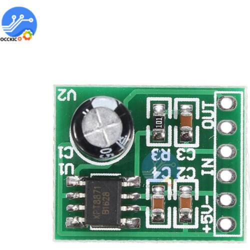 Mini XH-M125 Mono Amplifier Board XPT8871 DC 5V 5W Audio Spectrum Speaker Sound Board modulo amplificador DIY Kit