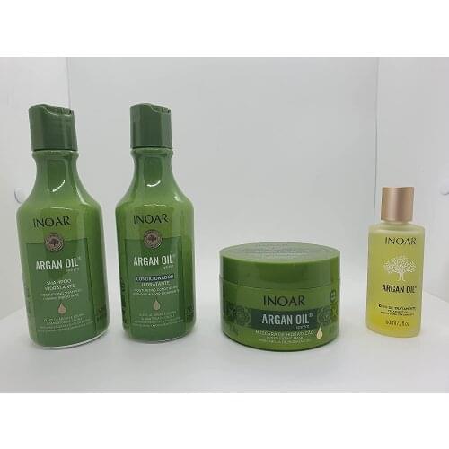 Inoar Brazilian Argan Oil Home Care Kit Full KIT