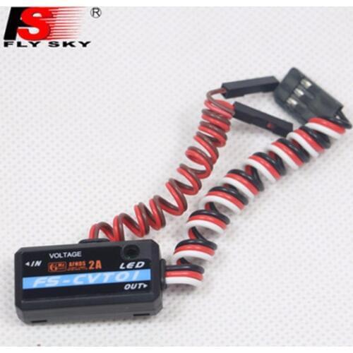 Original Flysky FS-CVT01 Voltage Collection Module For FSi6 FSi10 iA6B iA10 Receiver Rc Parts
