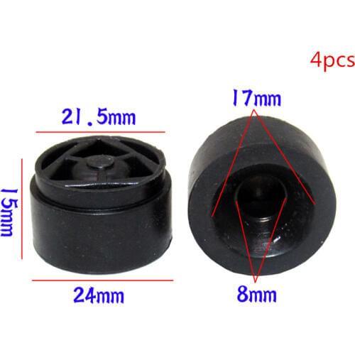 Fit for Ford classic focus engine upper guard plate rubber pad rubber cover rubber cushion cushion engine cover rubber pad 4pcs