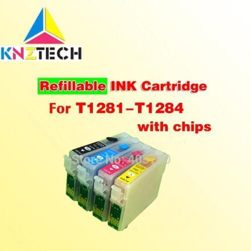T1281 128 refillable ink cartridge compatible for SX425W SX435 445 BX305 S22 SX125 SX130 SX235W SX420W