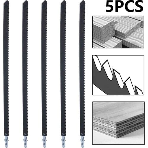 T225B HCS Curved Jigsaw Blades Curve Cutting Tool Kits for Wood Plastic Cutting Saw Blades Multi Tool Fixed Blade