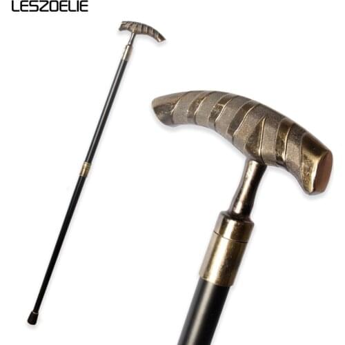 Hammer Handle Luxury Walking Stick Cane Men Party Decorative Walking Cane Man Elegant Fashion Vintage Hand Cane Walking Stick