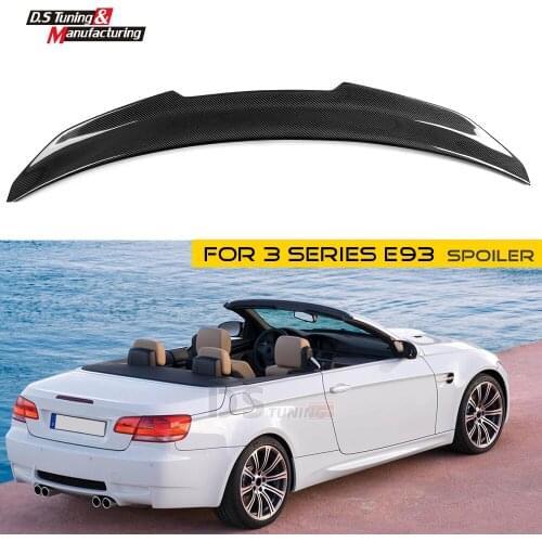 E93 Rear Spoiler Carbon Fiber Spoiler Wing For BMW 3 Series E93 2-Door Cabriolet 2006 - 2013