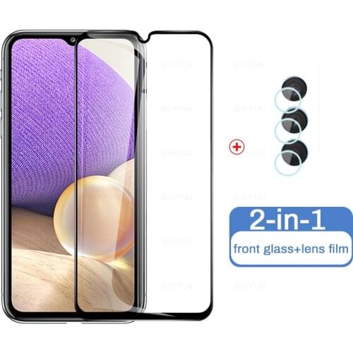 Full Cover Tempered Glass For Samsung A32 5G Glasses Camera Protectives For Galaxy A 32 5G SM-A326B 6.5 Inches Protection Film
