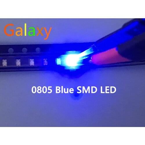 0805 smd led Red Yellow Green White Blue Orange light emitting diode 1000pcs/lot