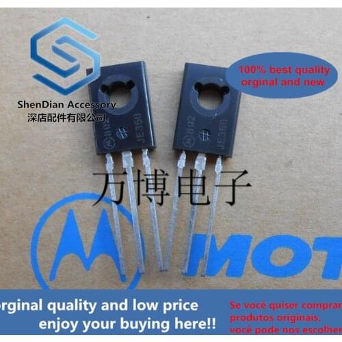 10pcs only orginal new print MJE340 (short feet) MJE350