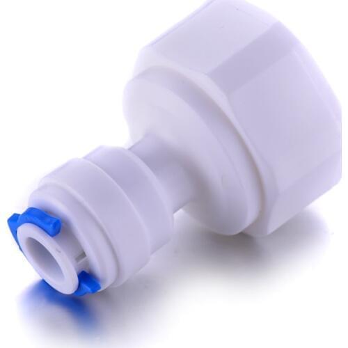 10x Push Fit 1/4"+1/2" BSP Thread Tap Straight Quick Connect RO Water Filter