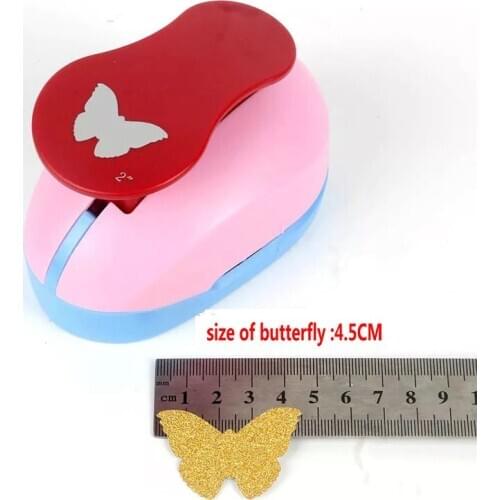2" about 4.5cm butterfly of Scrapbooking Tool Paper Punch For Photo Gallery DIY Gift Card Magnetic eva Punches