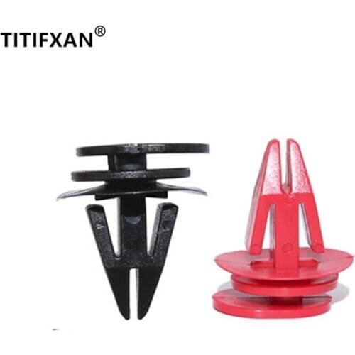 20PCS Auto door sill threshold bottom beam side skirt guard plate clip for BMW Mini 09-14 year Cooper 1.6L R52 fastener rivet