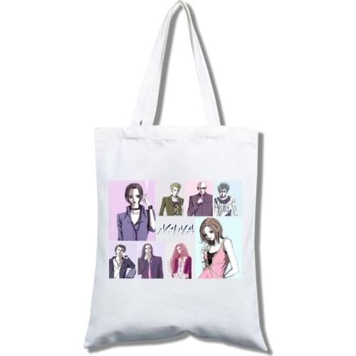 Anime Manga Doll for Women Canvas Tote Bag Casual Style Shopping