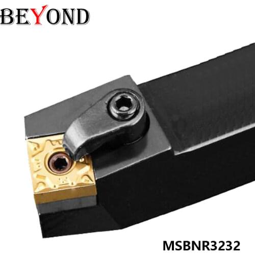 BEYOND Factory Outlet MSBNR3232P15 MSBNR3232P12 MSBNR3232P19 MSBNR MSBNL 3232 Lathe Turning Tool Holder use SNMG Carbide Inserts