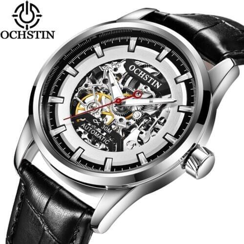 Original OCHSTIN Brand Automatic Mechanical Watch Men Luminous Casual Male Date Wristwatch Watch Men Clock Relogio Masculino