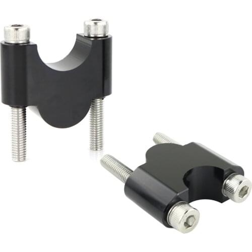 For Yamaha YFZ 450 2004-2006 Grizzly 660 700 Kodiak 700 Raptor 250 700 7/8" 22mm Handlebar Mounting Fat Bar Risers CNC Billet