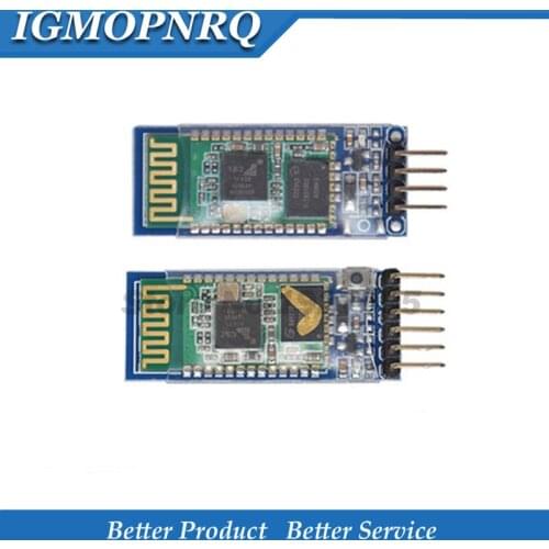 HC-05 HC-06 -slave 6pin/4pin anti-reverse, integrated Bluetooth serial pass-through module, wireless serial for arduino