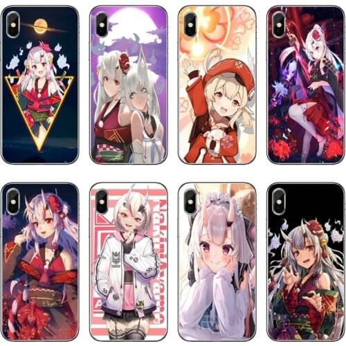 Hololive Nakiri Ayame Accessories Phone Case For Huawei P40 P30 P20 Pro P10 P9 Lite Y5 Y6 Y7 Y9 P Smart Plus 2018 2019