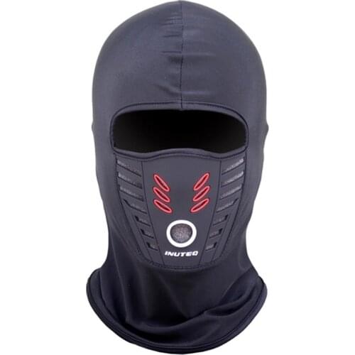 Motorcycle Breathable Anti-dust Mask Anti-UV Warm Balaclavas Windproof Cycle Riding Face Cover Ski Helmet Neck Hat