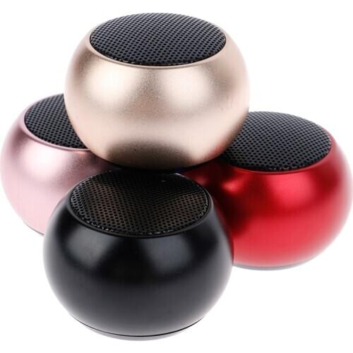 True Wireless Stereo Subwoofer Handsfree Loudspeaker Mic TWS Portable For Smartphones BM3D Mini Bluetooth Speaker