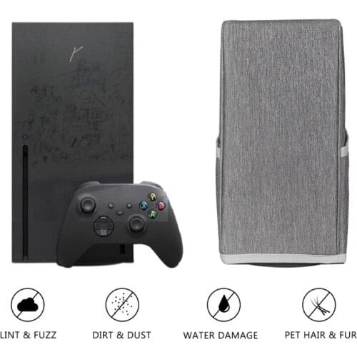 Nylon Dust Guard Anti Scratch Soft Host DustProof Cover Skin Soft Protector Sleeve for -Xbox Series X Console