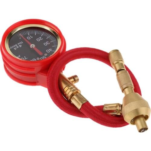 Brand New Tyre Deflators Tire Air Pressure Gauge Valve Tool Box