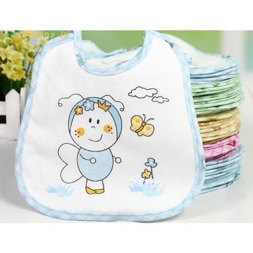 Pudcoco Newest Arrivals Hot Infant Newborn Toddler 10pcs/lot Baby Boy Girl Newborn Kids Bibs Waterproof Saliva Towel Bib