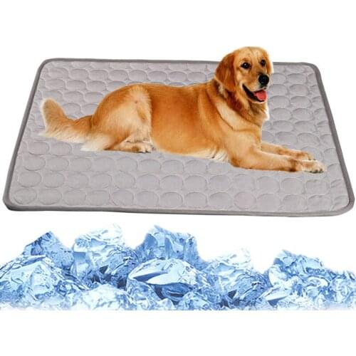 Dog Cooling Mat Summer Pad Mat For Dogs Cat Breathable Blanket Cat Ice Pads Washable Sofa Breathable Pet Dog Bed Pet Mat U3