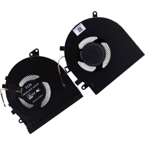 CPU Cooling Fan DFS501105PR0T FM5D GPU Cooler Fan DFS5K121142621 FLK7 for RAZER Blade 15 GTX1060 RZ09-027 RZ09-0270 RZ09-0300