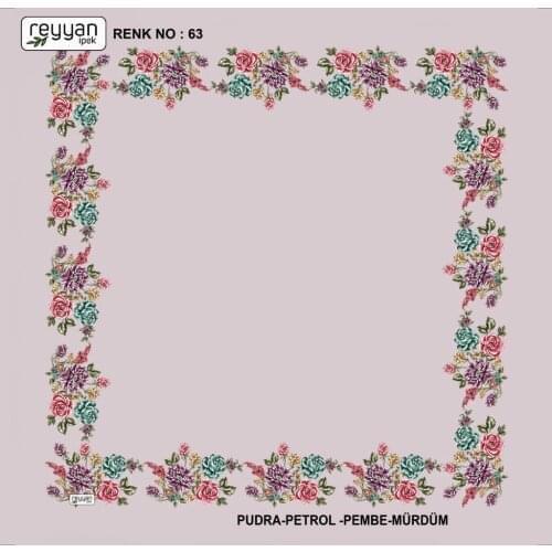 REYYAN SILK OYALIK WRITING (NEW QUALITY)-12967 - RENK-63