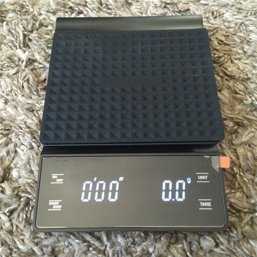 Smart Coffee Scales with Timer Precision Kitchen Scales Electronic Scales Digital Scales Household Food Scale with Pad 3KG/0.1g