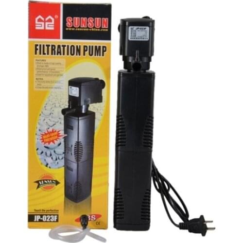 Sunsun JP-023F 1000L/H 16W 220-240V 2 in 1 Aquarium Fish Tank Internal Filter Submersible Oxygen Pump