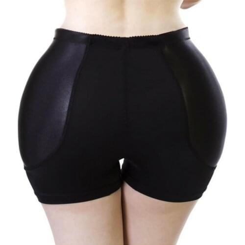 Women Padded Panty Body Shaper Shorts Fake Ass Big Booty Bum Butt Lifter Hip Enhancer Shapewear Waist Trainer Seamless Underwear