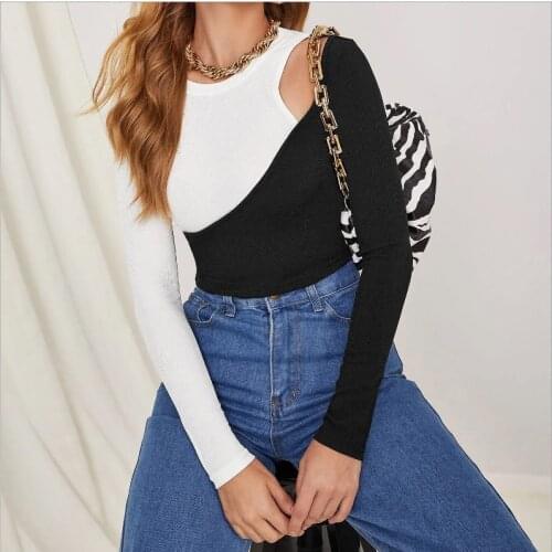 WOOOLAN.Y Women's Long T-shirts