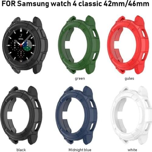 TPU Protective Watch Case for Samsung Galaxy watch 4 TPU Shell Sleeve Armor Protective Cover for Samsung Galaxy watch 4
