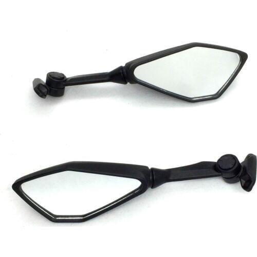 Aftermarket free shipping Motorcycle Black Rear View Left Right Mirrors For 2013 2014 2015 Kawasaki Ninja 300R EX300 ABS ZX6R