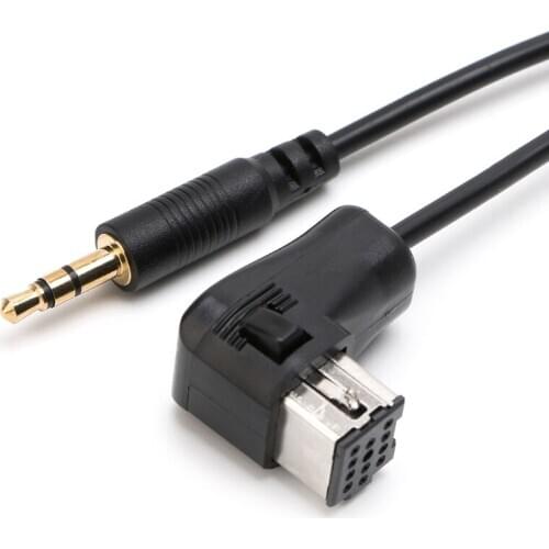 Car Radio Audio Aux Cable MP3 Input Adapter for Pioneer Headunit IP-BUS Wholesale Drop Ship