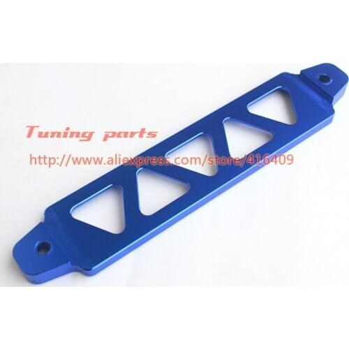 Free Shipping Blue Battery Tie Down Aluminum Universal Pitch-Row 19cm High Quality