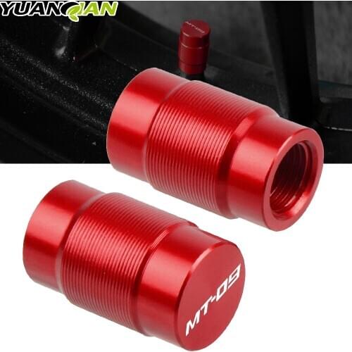 For Yamaha MT09 Tracer FZ09 MT-09 2014-2019 Motorcycle CNC Aluminum Accessorie Wheel Tire Valve Stem Caps CNC Airtight Covers