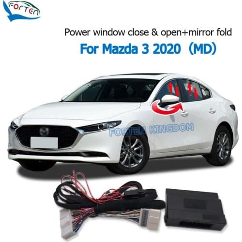 Forten Kingdom Car Auto Window Closer & Open Side Mirror folder unfold Kit For Mazda 3 2020
