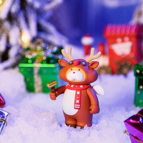 Blind Box GONS Marmot Christmas Marmot Series Handmade Trendy Doll Decoration Genuine