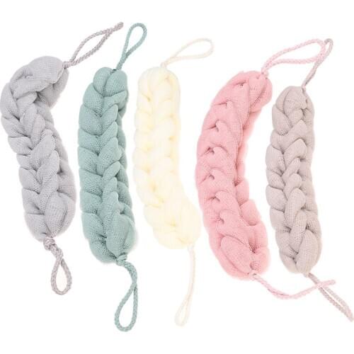 1pcs Bath Shower Body Exfoliate Puff Bath Sponge Scrub Mesh Net Ball Massage Ball Back Scrubber Soft On The Skin