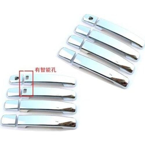 Chrome Door handle cover trim Door Handle Bowl Trim for Nissan Qashqai J10 Sentra Altima Quest Maxima Frontier 2005-2008