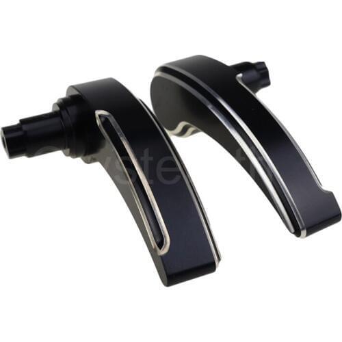 Motorcycle Aluminum Black Saddlebag Lid Lifters For Harley Touring Road Electra Street Glide Road King FLHX FLHR 2014-2017