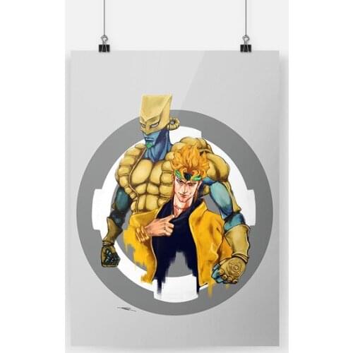 Bizarre JoJo Canvas HD Printed Japan Anime Poster Home Decor Painting Cool Wall Art Picture For Living Room Modular No Framed
