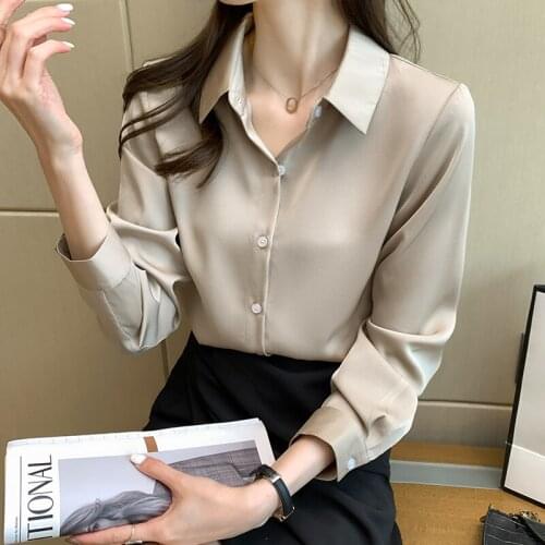 Женские атласные рубашки RuXin Horde China At AliExpress