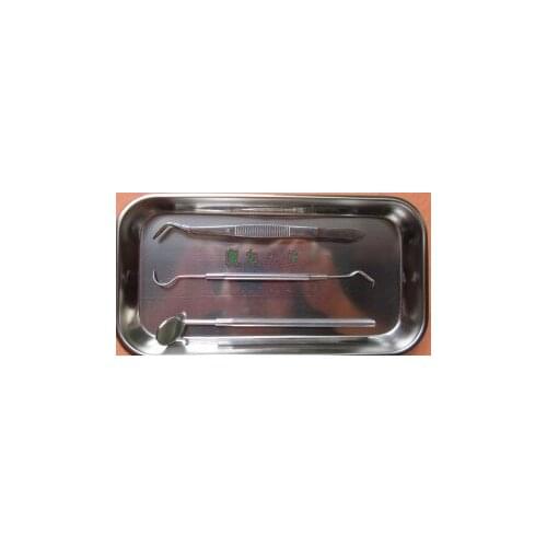 1 Set Stainless steel curved plate tools piece set square plate long plate pallet material