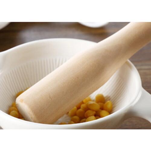 1pc Unvarnished Wooden Food Muddler Grinding Rod Wood Pestle Professional Muddler Mill Tool Grinder Kitchen Tools - Theaceae